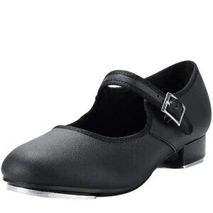 Unisex PU Leather Easy Strap Tap Shoe Dance Shoes for Women and Men